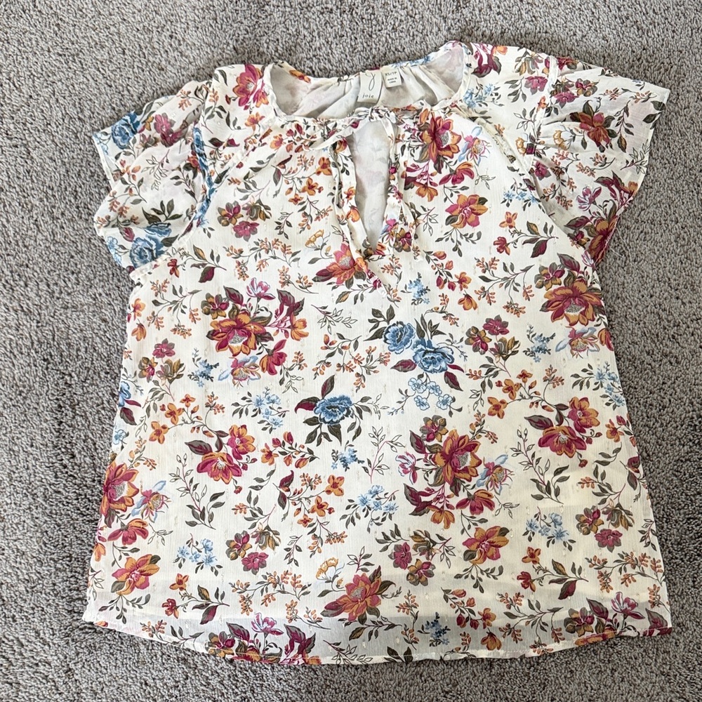 Joie Multicolor Floral Top
